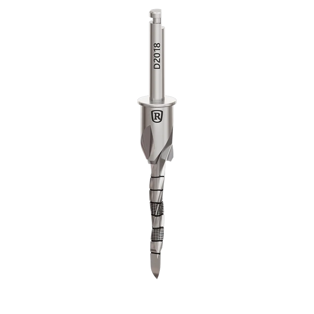 Drill, twist, D 2.0 mm, L 18 mm.